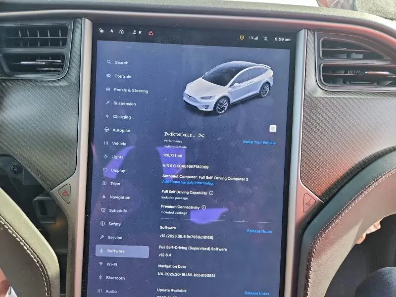 2019 TESLA MODEL X   