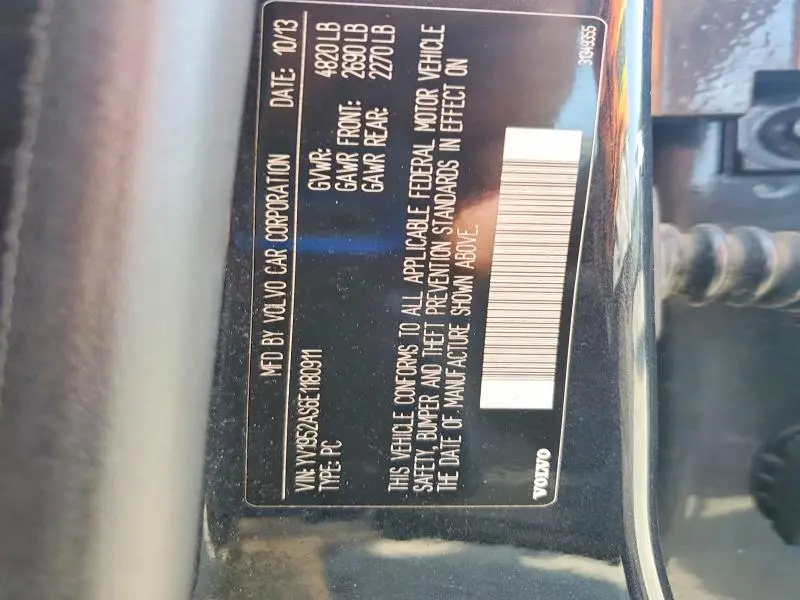 2014 VOLVO S80 3.2  