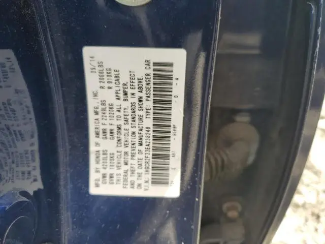 2014 HONDA ACCORD LX  