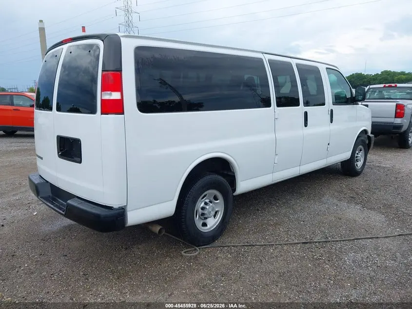 2021 CHEVROLET EXPRESS PASSENGER RWD 3500 EXTENDED WHEELBASE LS