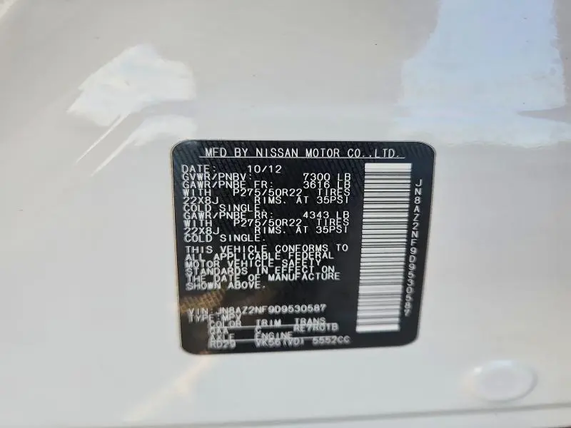 2013 INFINITI QX56 BASE  