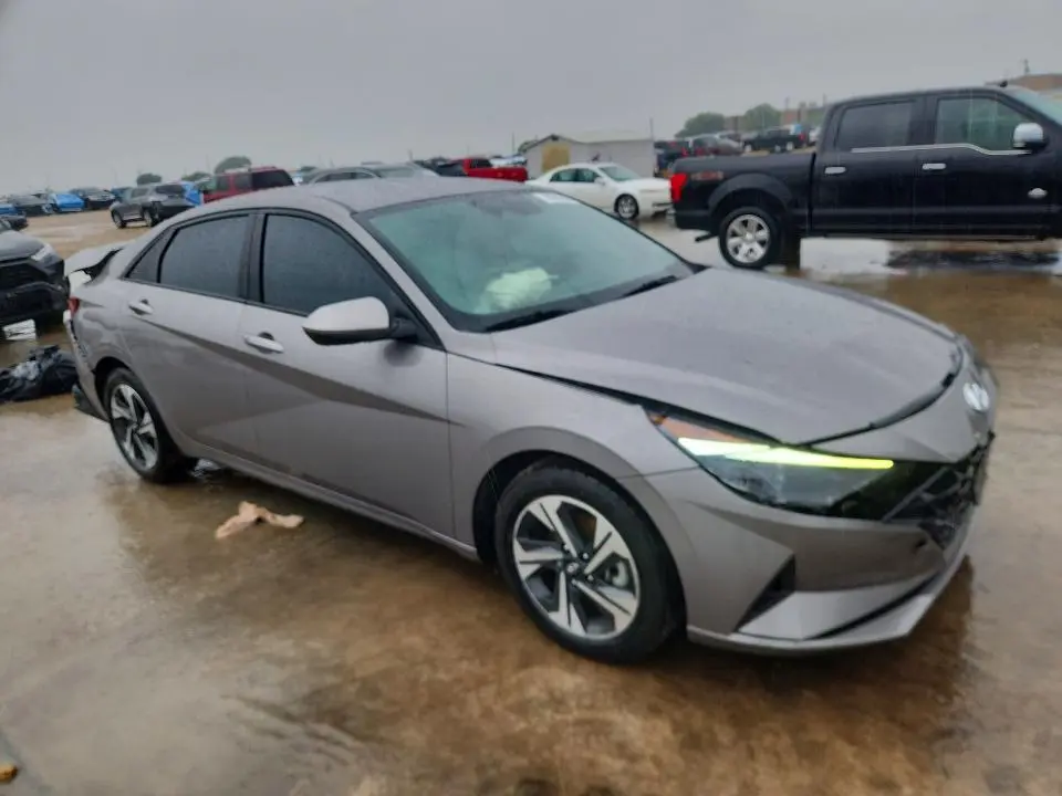 2022 HYUNDAI ELANTRA BLUE  