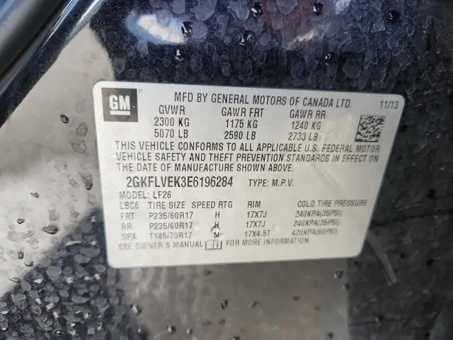 2014 GMC TERRAIN SLE  