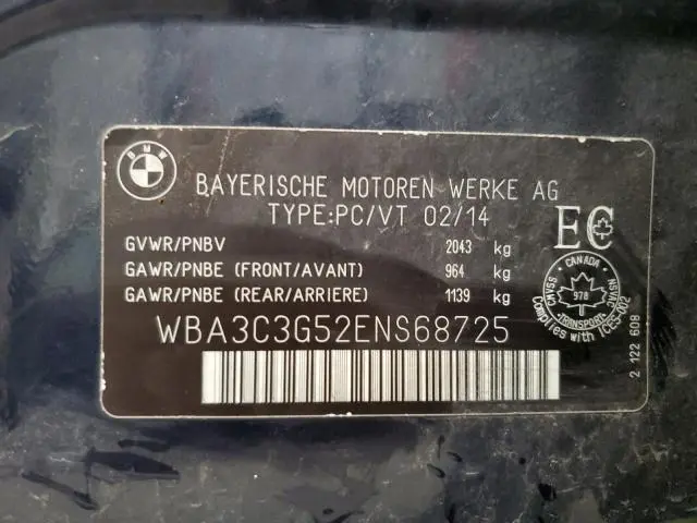 2014 BMW 320 I XDRIVE  