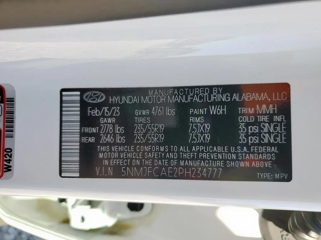 2023 HYUNDAI TUCSON SEL  