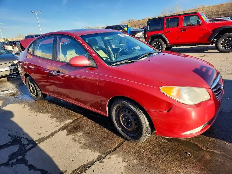 2010 HYUNDAI ELANTRA BLUE  