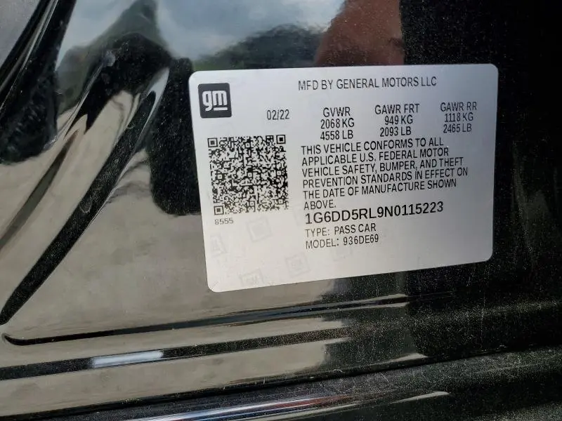 2022 CADILLAC CT4-V   