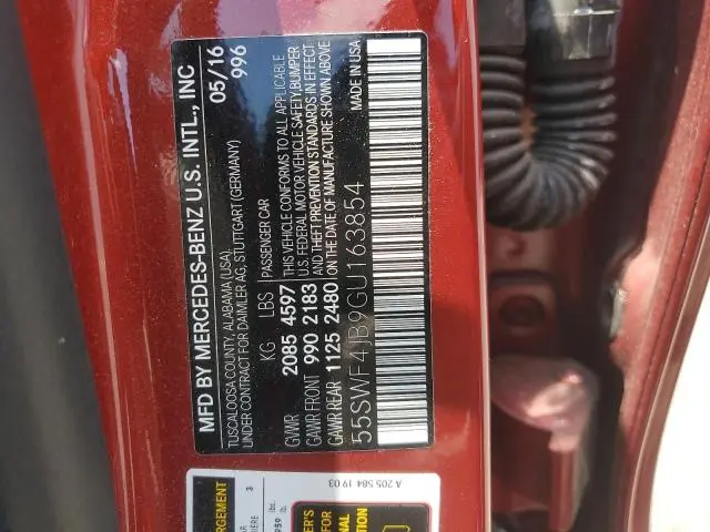 2016 MERCEDES-BENZ C 300  