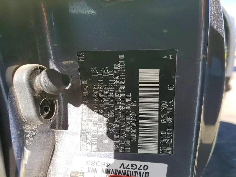 2010 TOYOTA SIENNA XLE LIMITED  