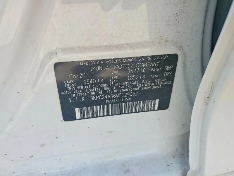 2021 HYUNDAI ACCENT SE  