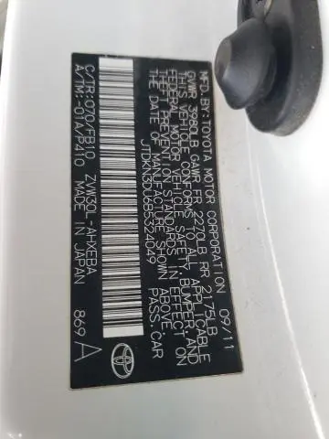 2011 TOYOTA PRIUS   