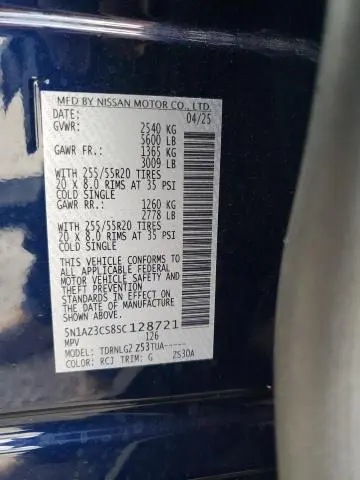 2025 NISSAN MURANO SL  