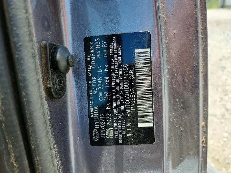 2013 HYUNDAI VELOSTER BASE  