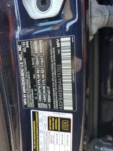 2022 MERCEDES-BENZ GLE 350 4MATIC  