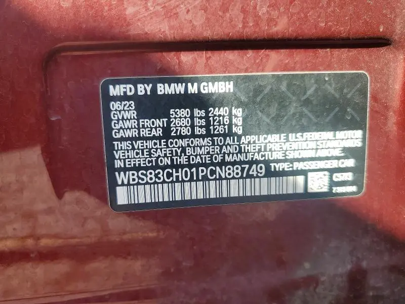 2023 BMW M5   