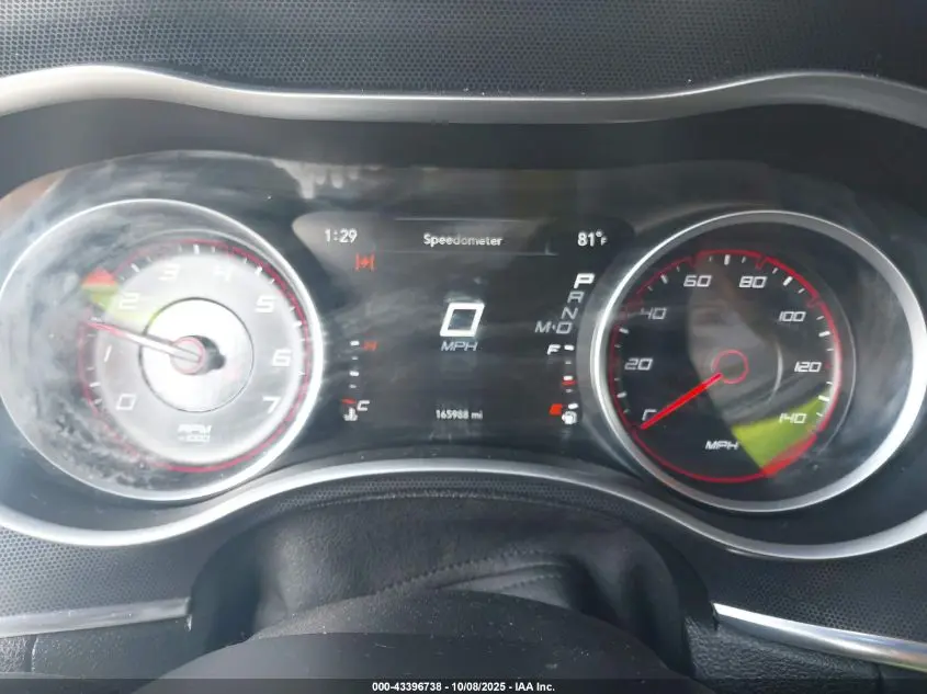 2016 DODGE CHARGER SXT