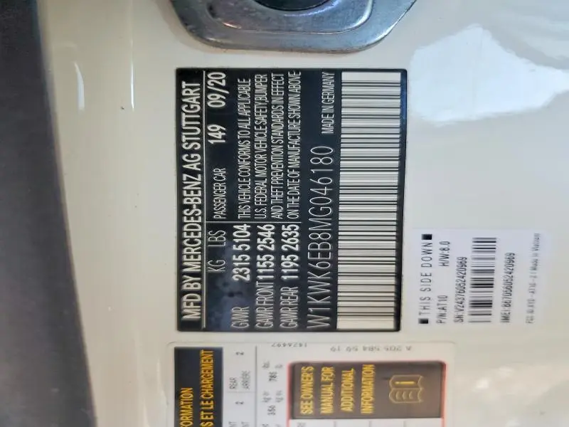 2021 MERCEDES-BENZ C 43 AMG  