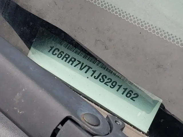 2018 RAM 1500 LARAMIE  
