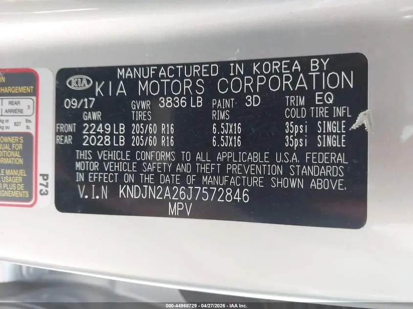 2018 KIA SOUL  
