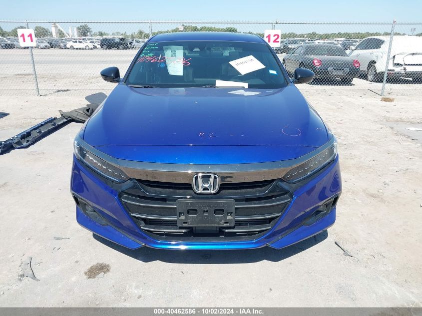 2021 HONDA ACCORD SPORT 2.0T