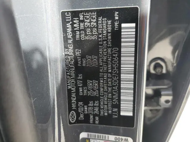 2025 HYUNDAI TUCSON SE  