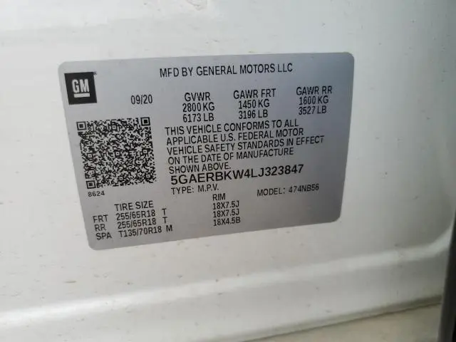 2020 BUICK ENCLAVE ESSENCE