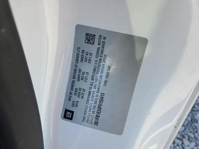 2015 CHEVROLET CAMARO LS