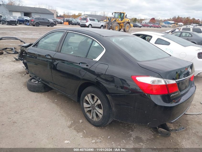 2015 HONDA ACCORD LX