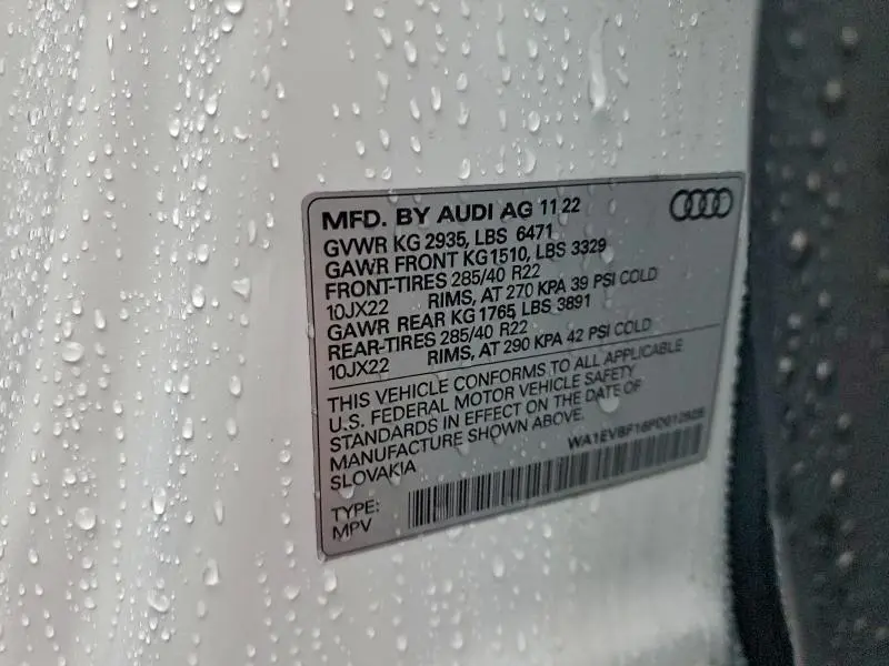 2023 AUDI Q8 PREMIUM PLUS S-LINE  