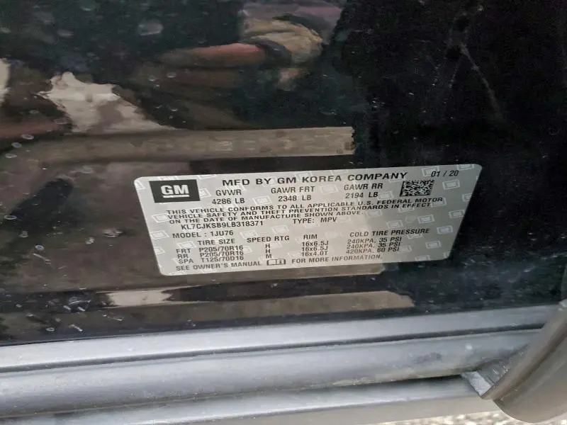 2020 CHEVROLET TRAX LS  