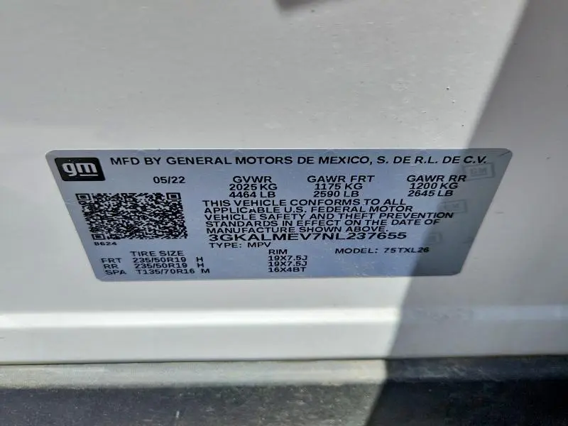 2022 GMC TERRAIN SLE  