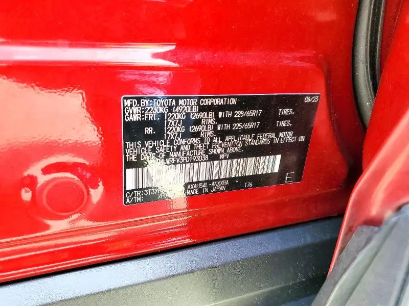 2023 TOYOTA RAV4 LE  