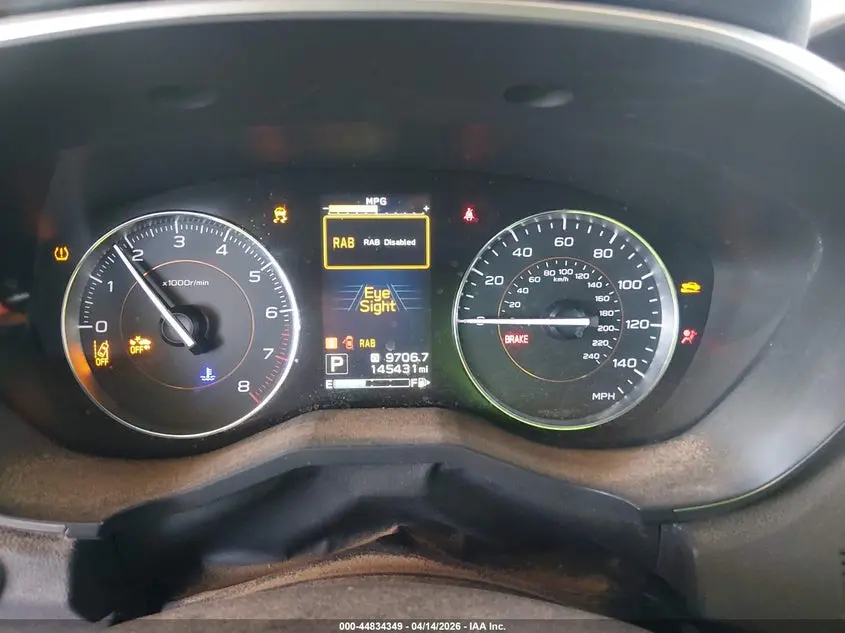 2019 SUBARU CROSSTREK 2.0I LIMITED