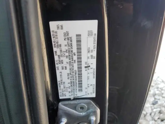 2016 FORD ESCAPE SE  