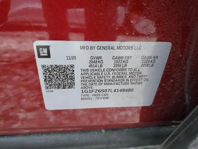 2020 CHEVROLET BOLT EV PREMIER
