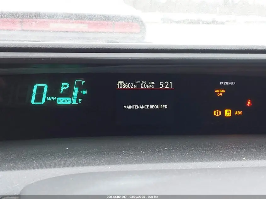 2013 TOYOTA PRIUS C FOUR