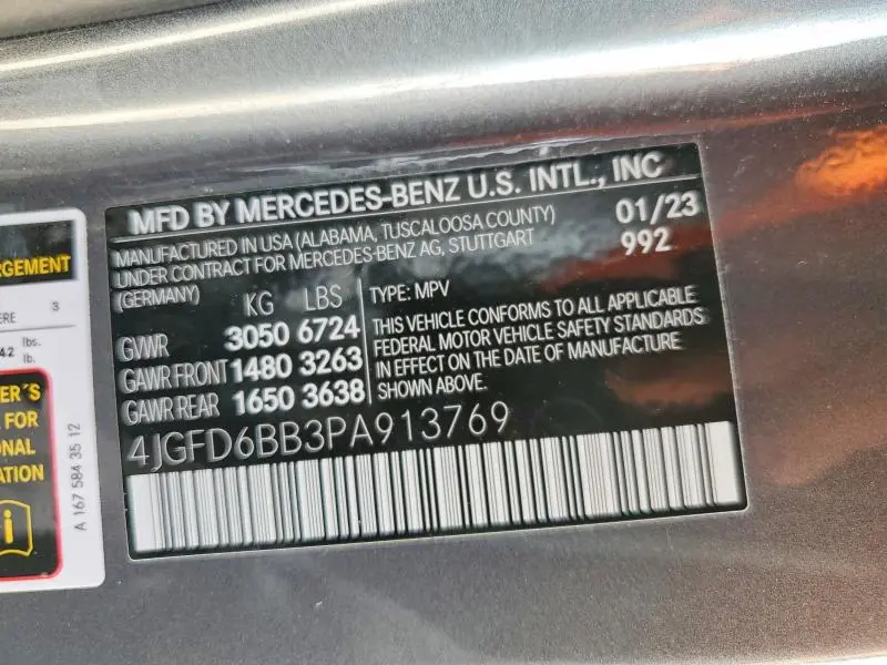 2023 MERCEDES-BENZ GLE COUPE AMG 53 4MATIC  