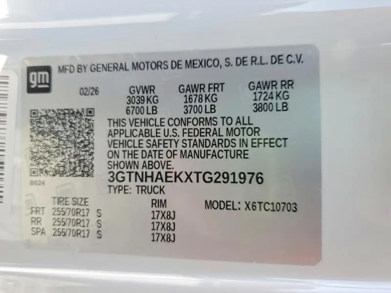 2026 GMC SIERRA C1500  