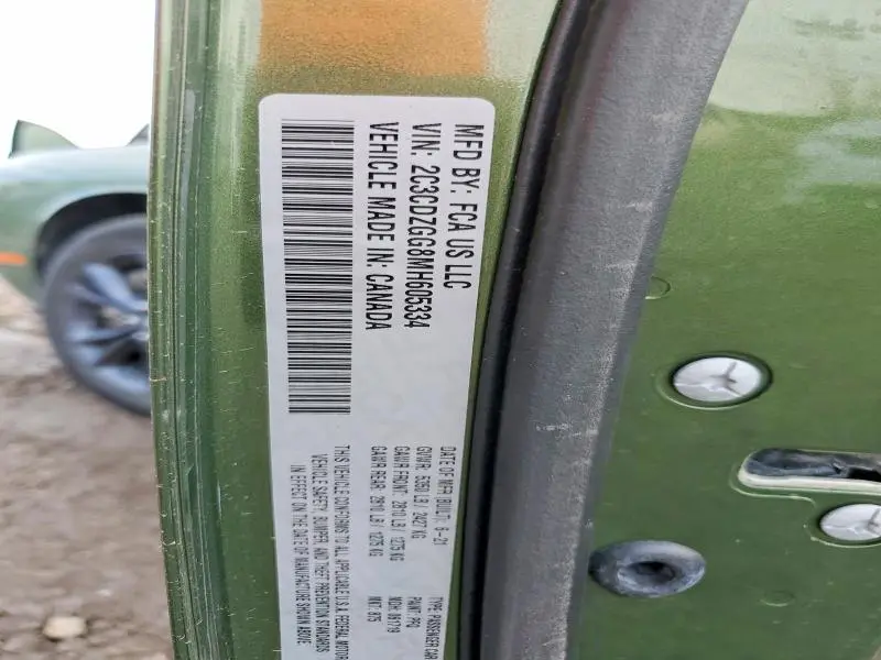 2021 DODGE CHALLENGER SXT  