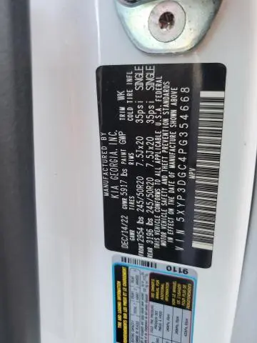 2023 KIA TELLURIDE EX  