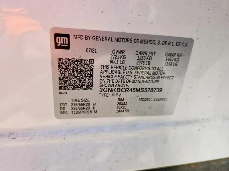 2021 CHEVROLET BLAZER 2LT  