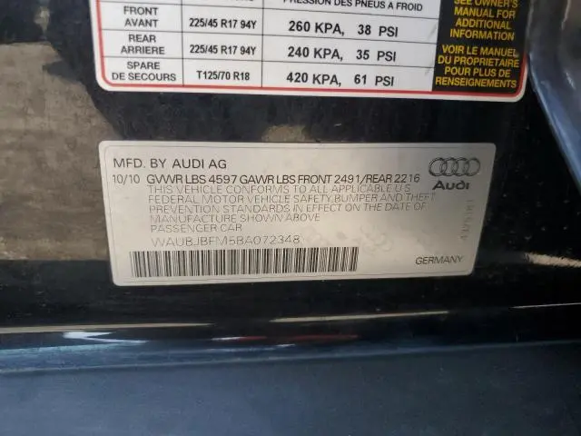 2011 AUDI A3 PREMIUM