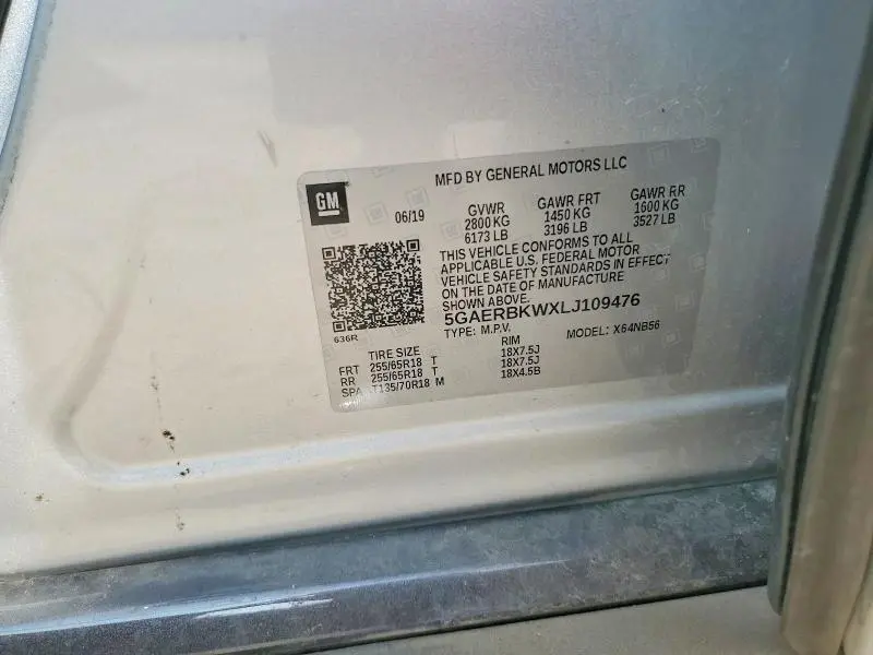 2020 BUICK ENCLAVE ESSENCE  