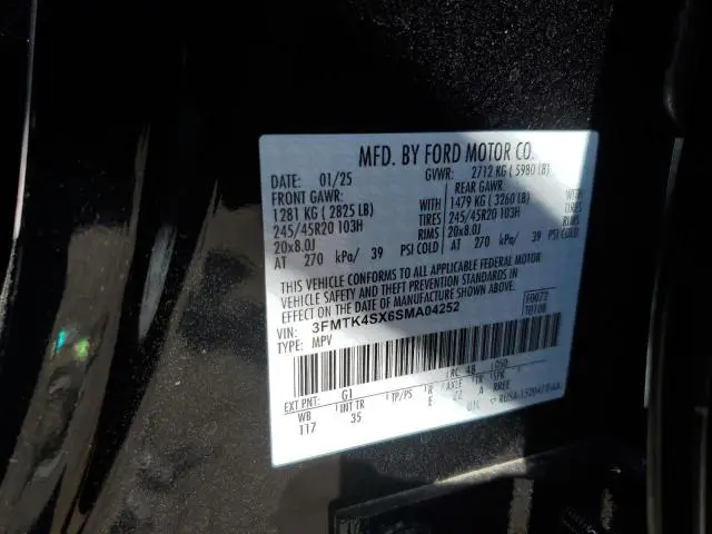 2025 FORD MUSTANG MACH-E GT