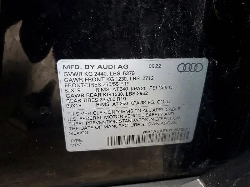 2023 AUDI Q5 PREMIUM 40  