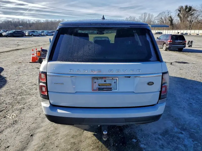 2018 LAND ROVER RANGE ROVER SUPERCHARGED  