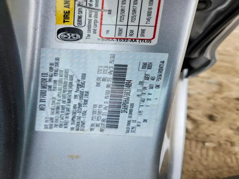 2011 FORD FUSION SE  