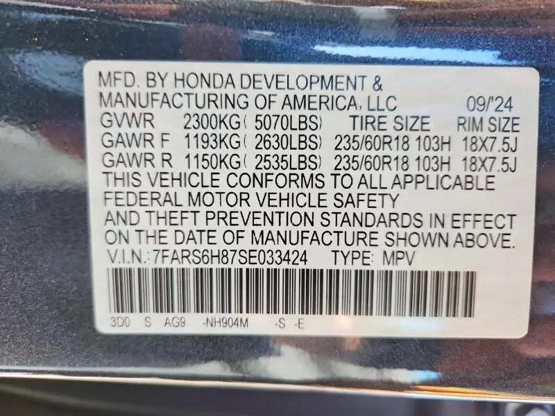 2025 HONDA CR-V SPORT-L  