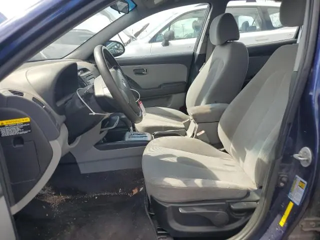 2010 HYUNDAI ELANTRA BLUE  
