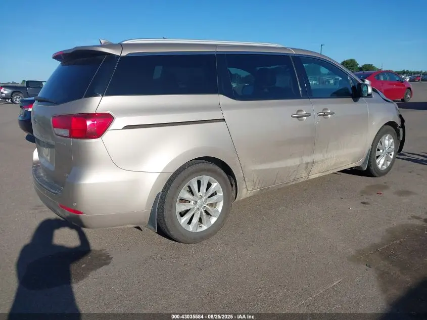 2015 KIA SEDONA EX